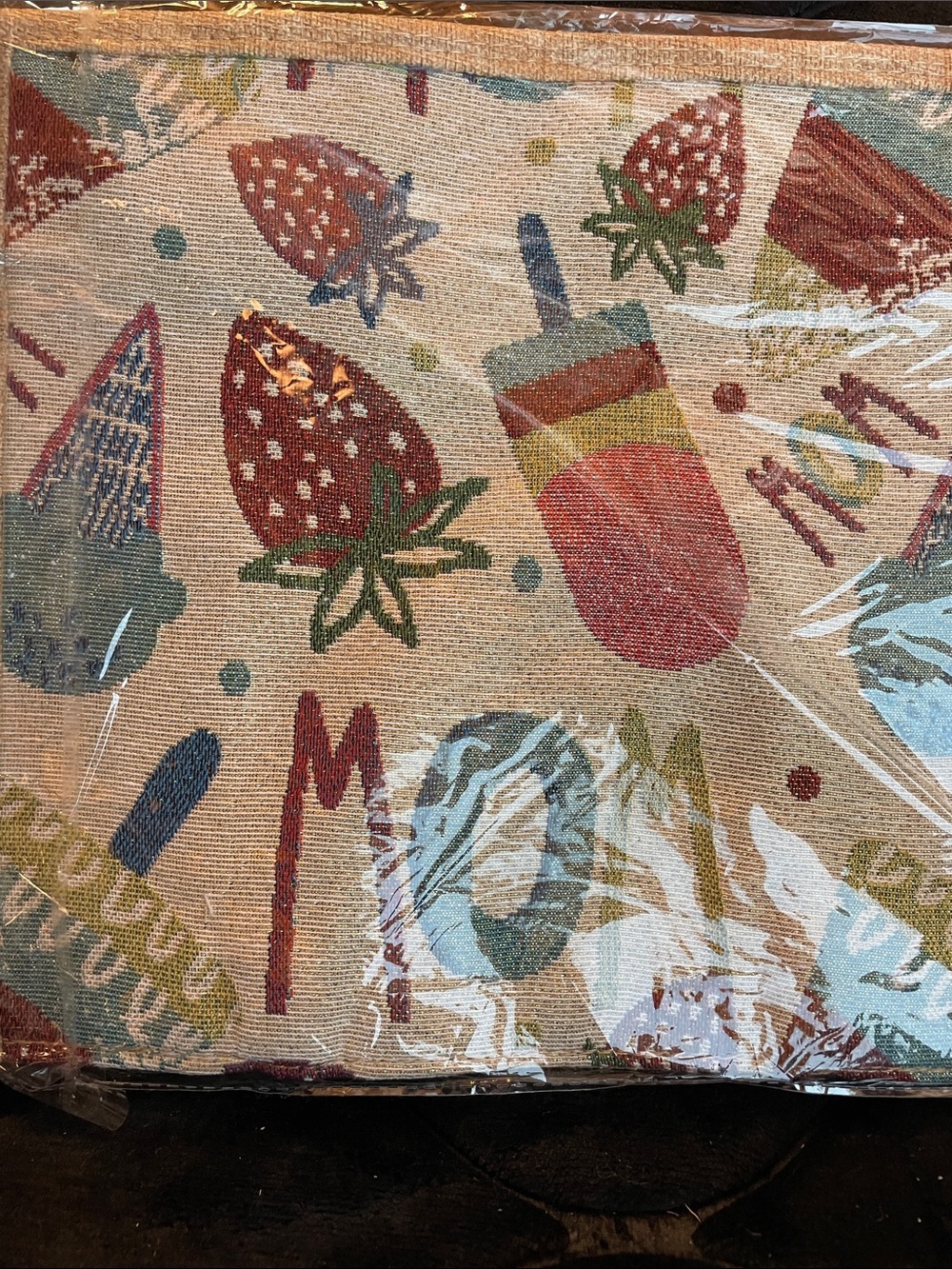 Summer Fruit & Popsicle Tapestry Tote